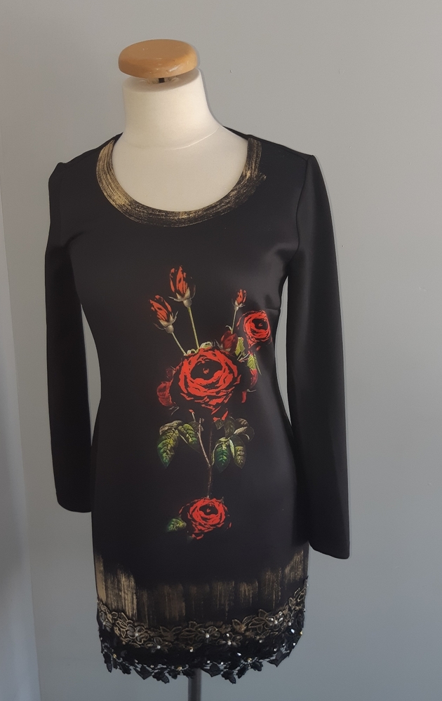 Jane & John Women's  Dress Size S Rose's Design wi